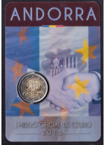 2015 - ANDORRA 2 Euro 25º Accordo Doganale con l'Unione Europea